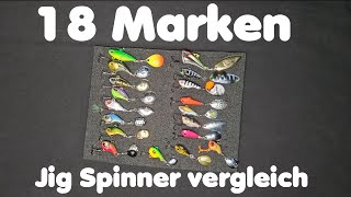 Der Beste Jig Spinner 18 Marken im Vergleich I Preis I Gewicht I Qualität [upl. by Vladimar]