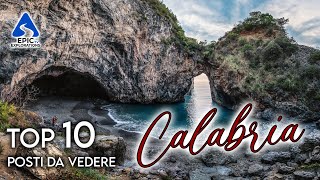 Calabria Top 10 Città e Luoghi da Visitare  4K [upl. by Ianthe137]