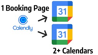 How to link multiple Calendars to your Calendly booking page [upl. by Ethel]