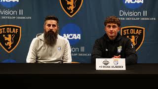 2024 NCAA Division III Mens Soccer Championship North Park First Round Postgame Press Conference [upl. by Hitchcock]