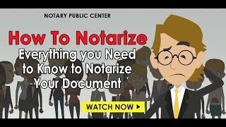 How to Notarize Everything You Need to Know About Notarizing Your Document [upl. by Uni]