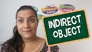 Aprende en Inglés El objeto Indirecto Indirect Object [upl. by Aerdnod]