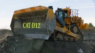 Caterpillar D12 Bulldozer [upl. by Genevieve]