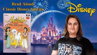 Read Aloud Classic Disney Stories 98  Aladdin and The White Baby Camel [upl. by Osnola]