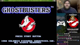 Ghostbusters Sega GenesisMega Drive  Twitch Stream [upl. by Tloc]