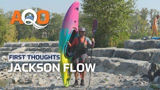 Jackson Flow Kayak 2023  First Thoughts Review [upl. by Thora]