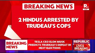 Brampton Violence 2 Hindus Arrested By Trudeaus Cops [upl. by Taft]