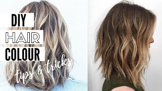 How To Color Your Hair At Home  Home Hair Dye Tips And Tricks [upl. by Ycram]