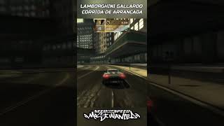 Lamborghini gallardo corrida de arrancada  nfs most wanted shorts [upl. by Banquer]