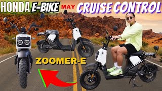 EBike na Honda May Cruise Control [upl. by Onirefes516]