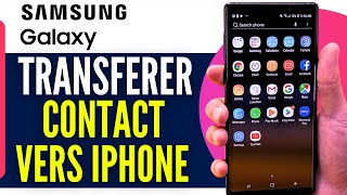 Comment Transférer Contact Samsung Vers Iphone 2024 [upl. by Pascale]