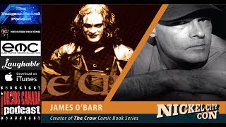 Live from Nickel City Comic Con James OBarr Creator of the Crow [upl. by Shipp]