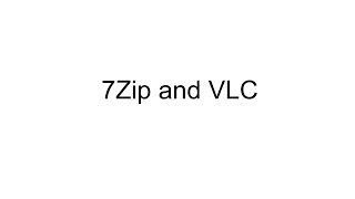 The Amazing Internet  7Zip and VLC [upl. by Dnomse121]