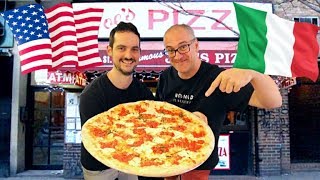 Italian REACTS to Trying NYC Pizza For The FIRST Time  🍕 [upl. by Refitsirhc769]