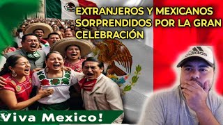 así VIVEN la INDEPENDENCIA DE MEXICO los MEXICANOS y EXTRANJEROS [upl. by Libys457]