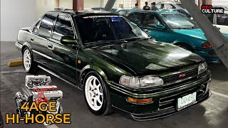 1992 Toyota Corolla AE92 quotSmall Bodyquot JDM Inspired 4AGE HiHorse  Otoculture [upl. by Merrill]