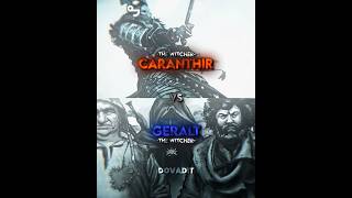 Caranthir vs geralt shorts edit game thewitcher [upl. by Reinald]