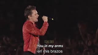 Muse  Starlight  Live LyricsSub Español [upl. by Hahseram]