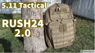 New 511 Rush24 20 Backpack Review [upl. by Einnos]