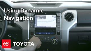 How To Use Dynamic Navigation in the Toyota Multimedia System [upl. by Yejus]