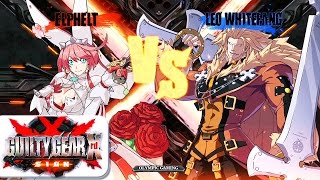 Guilty Gear Xrd Ren0 0ren Elphelt Vs Sarracenia rubra Leo Whitefang PS4 HD [upl. by Wixted]