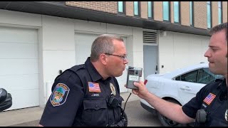 1st Amendment Audit  I end up having an officer take a breathalyzer  An outcome you cant miss [upl. by Cristy]