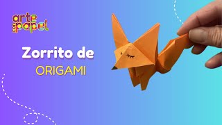 Zorrito de origami [upl. by Trebor]