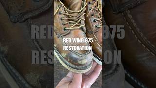 RED WING 875 RESTORATION shorts [upl. by Gemoets]