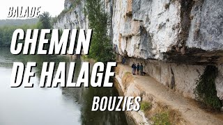 Bouzies Chemin de Halage dans le Lot [upl. by Ybsorc]