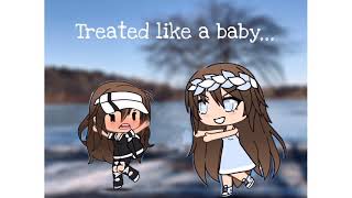 “Treated like a baby” Gacha Life mini movie [upl. by Hcardahs970]