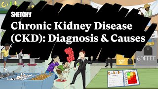 Diagnosis amp Causes of Chronic Kidney Disease CKD Part 1  Sketchy Medical  USMLE Step 2 CK [upl. by Piper413]