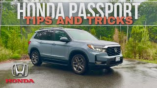 Honda Passport Tips and Tricks You DONT Want to Miss [upl. by Lindo]