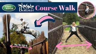 Course Walk Land Rover Burghley Horse Trials  AD  This Esme [upl. by Blackstock]