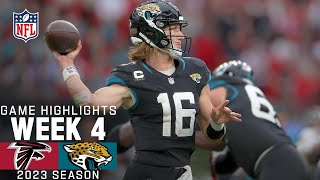 Atlanta Falcons vs Jacksonville Jaguars Game Highlights  NFL 2023 Week 4 [upl. by Eiuqcaj172]