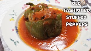 Old Fashioned Stuffed Peppers  Easy Stuffed Pepper Recipe  MOLCS Easy Recipes [upl. by Kenley494]