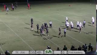 St Joseph Academy vs First Academy 2024 [upl. by Lundgren]