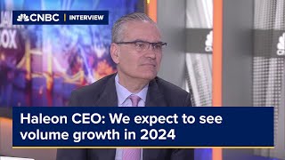 Haleon CEO We expect to see volume growth in 2024 [upl. by Gil]