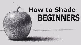 How to Shade with PENCIL for BEGINNERS [upl. by Gudrun]