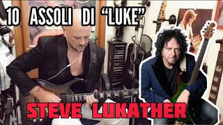 10 guitar solos by steve lukather  covered by Ezio Citelli [upl. by Osterhus]