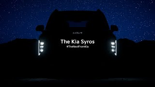 Kia India  The Kia Syros  TheNextFromKia [upl. by Betteann]