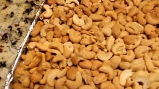 Home Roasted Cashews [upl. by Attelrak]