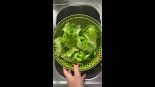 How to Clean and Prep Butter Lettuce [upl. by Llennoc]