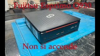 Riparazione del Fujitsu Esprimo Q920 che non si accende risolto [upl. by Meletius312]