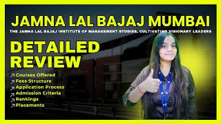 JBIMS Mumbai 🔥 MMS Admission 2024  Fees  Placements  Jamna Lal Bajaj Institute  MMS [upl. by Worl]