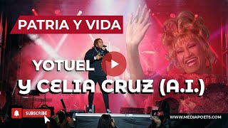 PATRIA Y VIDA EN VIVO YOTUEL  CELIA CRUZ AI VOICE  ARTURO SANDOVAL  EL FUNKY [upl. by Aianat379]