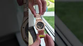 Rose Gold Audemars Piguet Skeleton VS Stainless Steel Audemars Piguet Skeleton [upl. by Triny778]