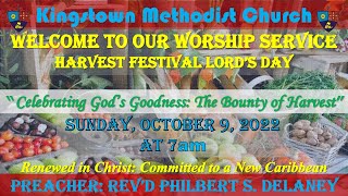 Kingstown Methodist Church Worship Service Sunday October 9 2022 [upl. by Robbie617]