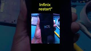 infinix restartquottidak bisa masuk menu  infinixrestart rusak smartphone repair tutorial [upl. by Ativ746]