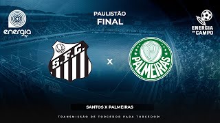 SANTOS X PALMEIRAS  31032024  FINAL PAULISTÃO  AO VIVO [upl. by Elvina987]