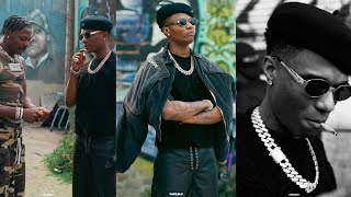 Moment Wizkid Goes Crazy During Behind The Scene Of Asake Ft Wizkid MMS Video Shooting [upl. by Clite]